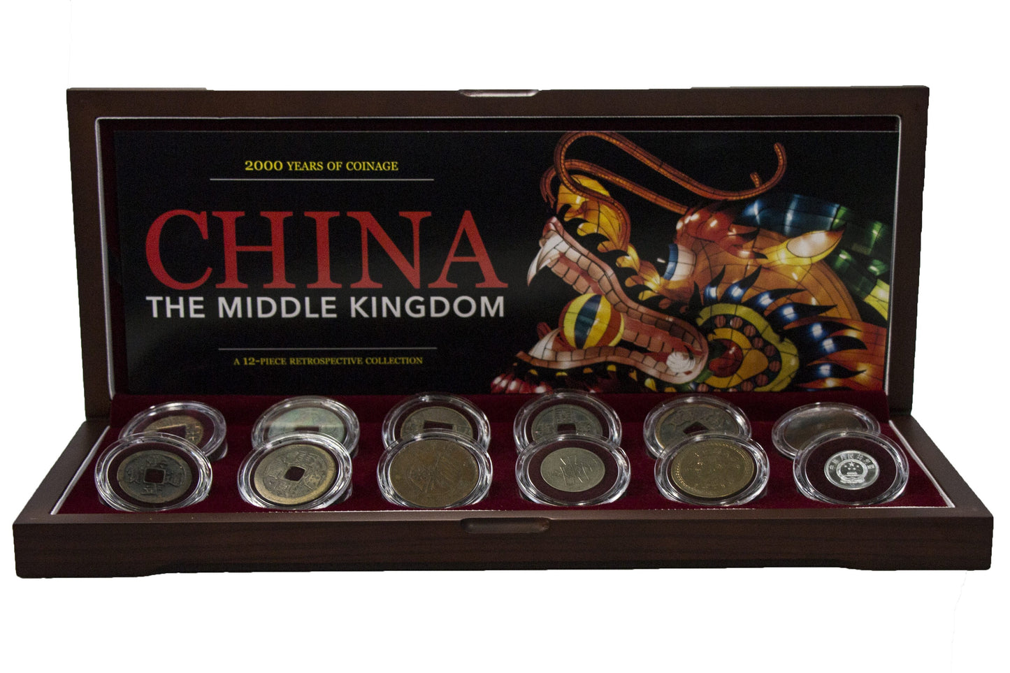 China: The Middle Kingdom. A 12-Piece Retrospective Collection - CoinsTV