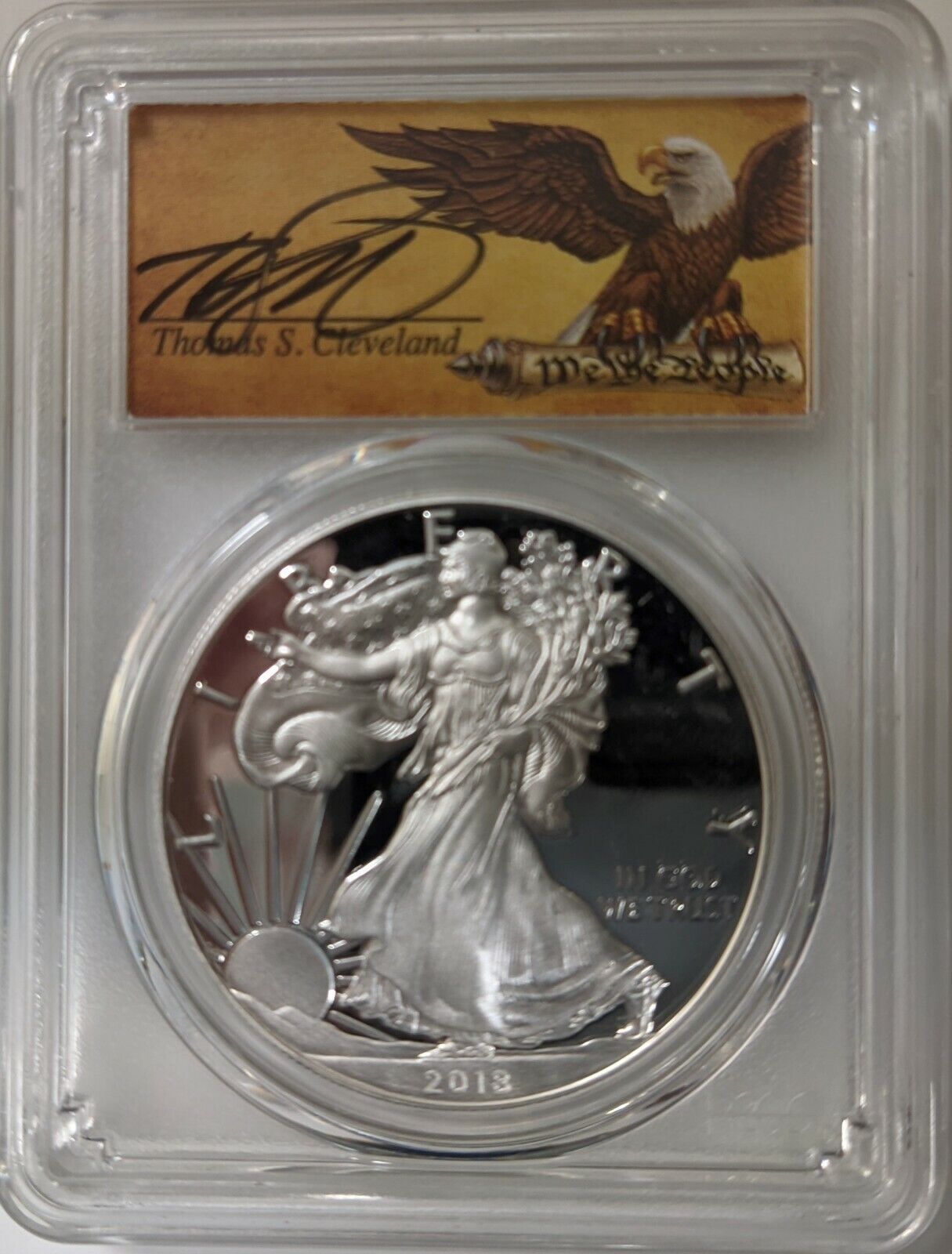 Grab Bag - PCGS Certified PR70 Silver Eagle Cleveland Labels - CoinsTV