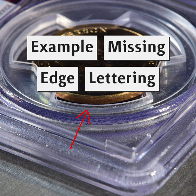2009 William Harrison Dollar Error - Missing Edge Lettering - PCGS MS65 - CoinsTV