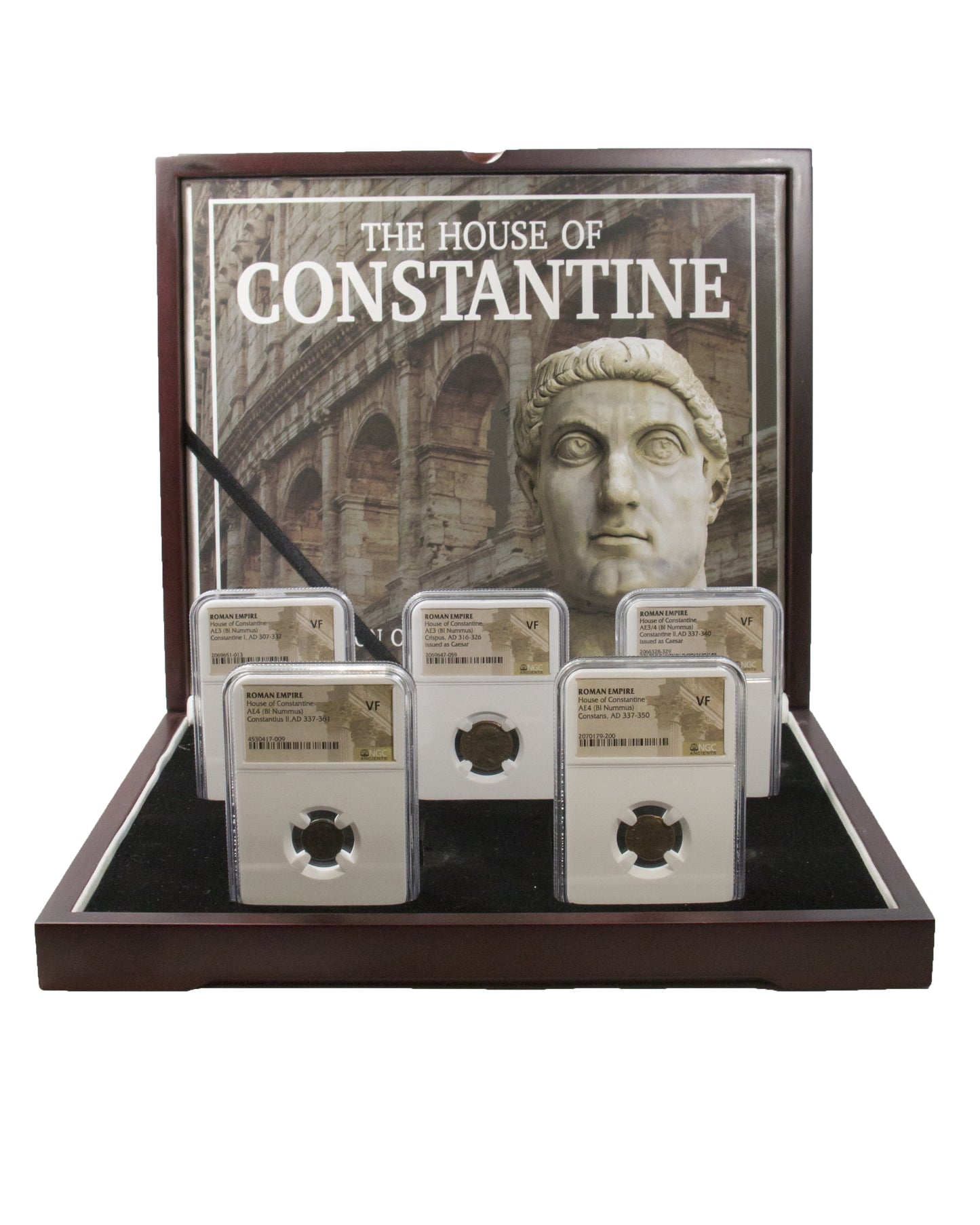 House of Constantine: A Collection of Five Slabbed Coins - CoinsTV