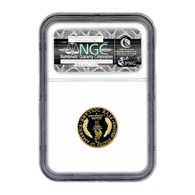 1996-W $5 Olympics Flag Bearer NGC PF70 Ultra Cameo - CoinsTV