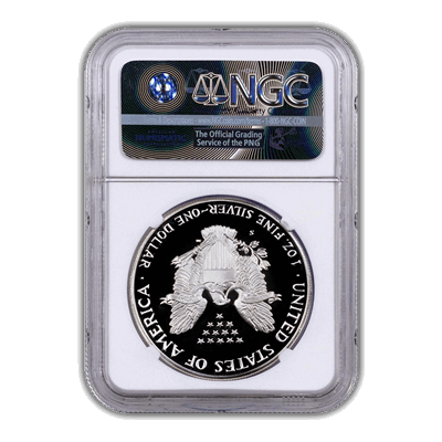 1988 Silver Eagle NGC PF70 - CoinsTV