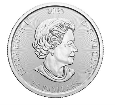 2021 RCM Silver Werewolf 2 oz Silver - Brilliant Uncirculated - CoinsTV