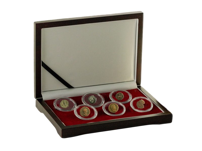 First Days of Christmas: Box of 6 Ancient Coins Pertaining to the Nativity of Jesus Christ - CoinsTV