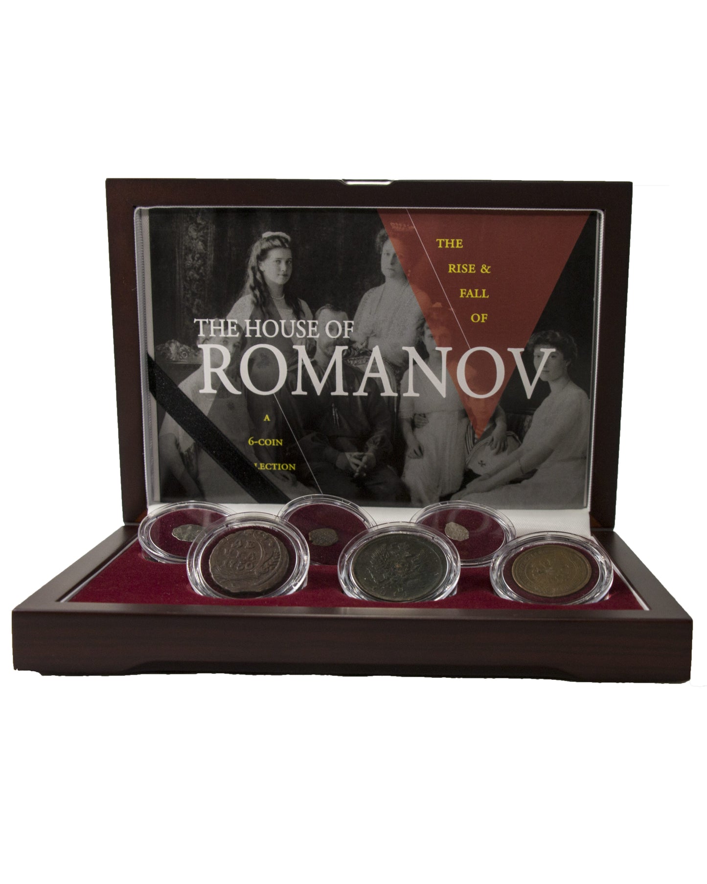 Rise and Fall of the House of Romanov: 6-Coin Boxed Collection - CoinsTV