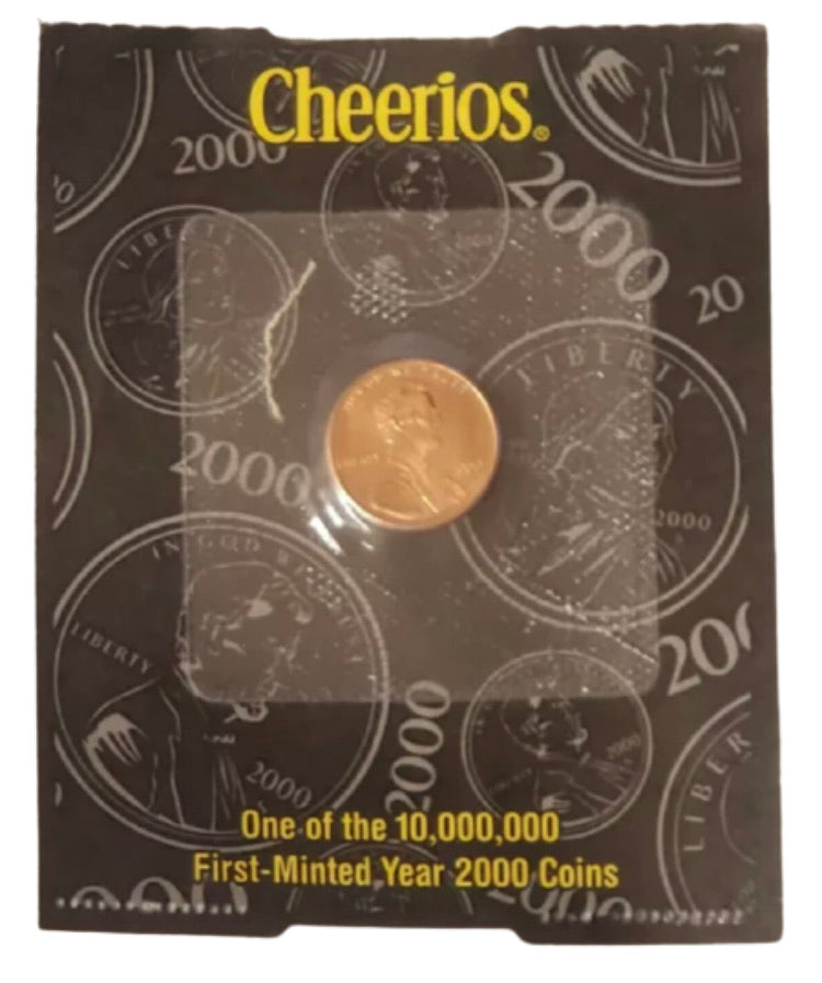 2000 Lincoln Cent - Philadelphia - Cheerios Pack - CoinsTV