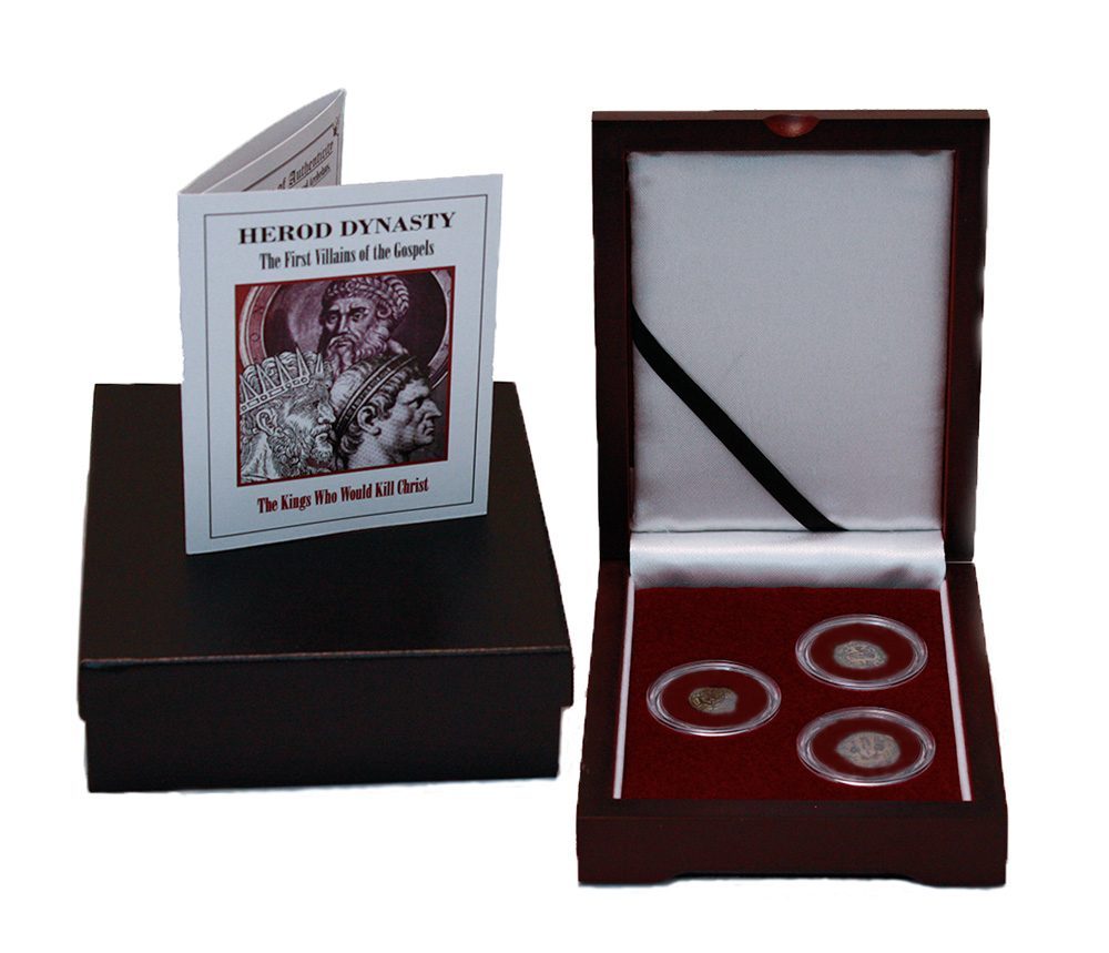 Judaea AE Herod Dynasty Box: The First Villains of the Gospels - CoinsTV