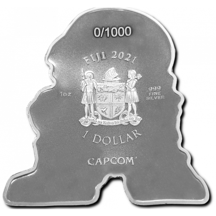 2021 Ken Street Fighter Mini Collection 1 oz Silver Coin