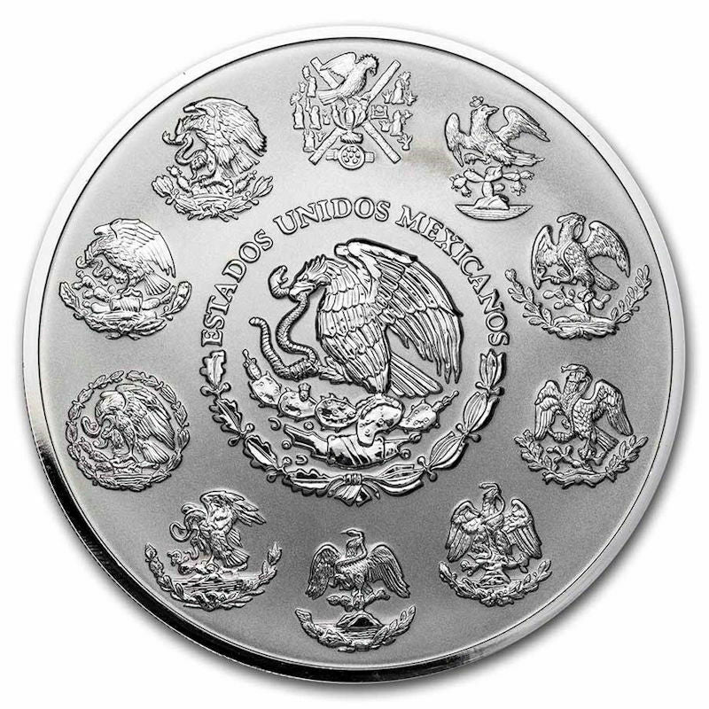 2020 Libertad 5 Oz Silver Proof - Casa de Moneda de Mexico - CoinsTV