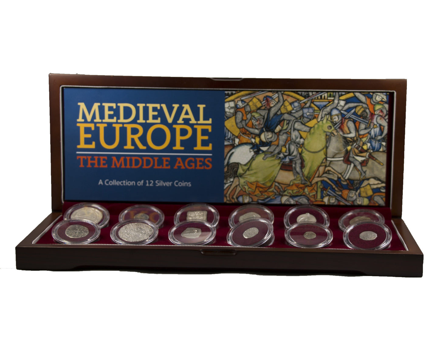 Medieval Europe: A Collection of 12 Silver Coins (2018 Edition) - CoinsTV