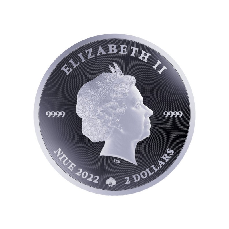 2022 1oz Niue - Shamrock Silver - Brilliant Uncirculated - CoinsTV