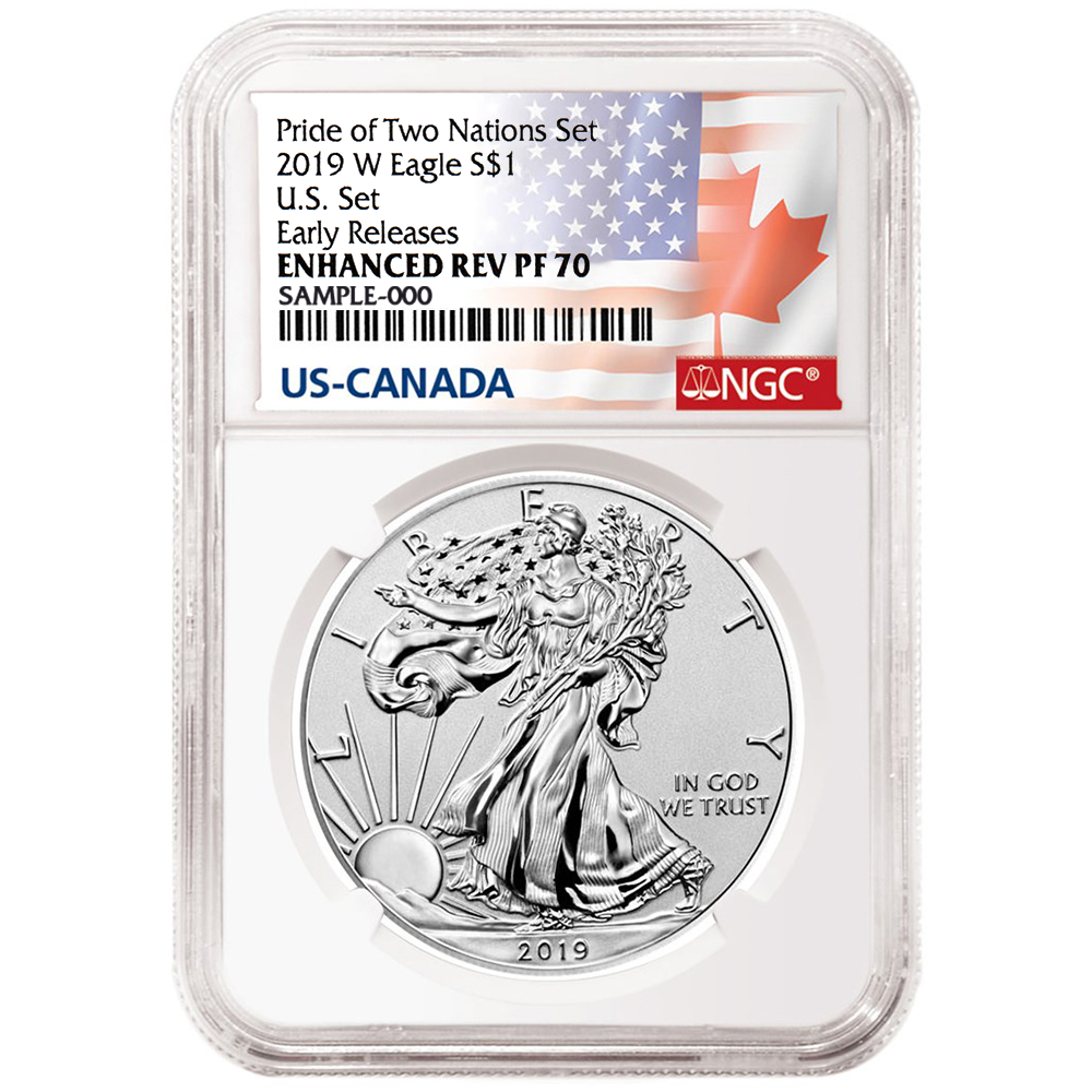2019 W Pride of Two Nations 2 pc - NGC 70 Early Releases