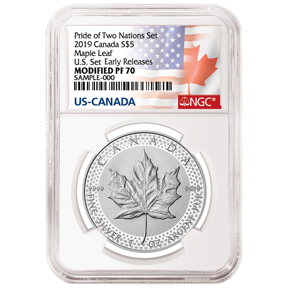 2019 W Pride of Two Nations 2 pc - NGC 70 Early Releases