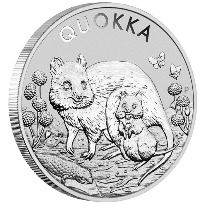 2021 Australian Quokka - 1oz Silver coin - Brilliant Uncirculated