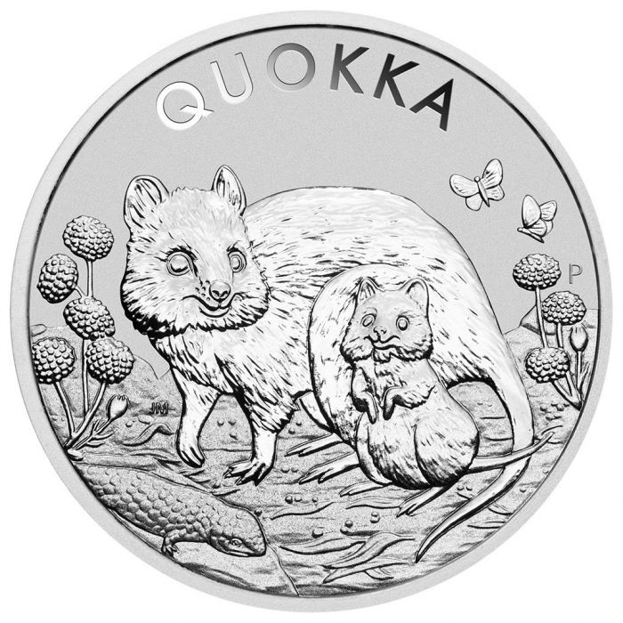 2021 Australian Quokka - 1oz Silver coin - Brilliant Uncirculated