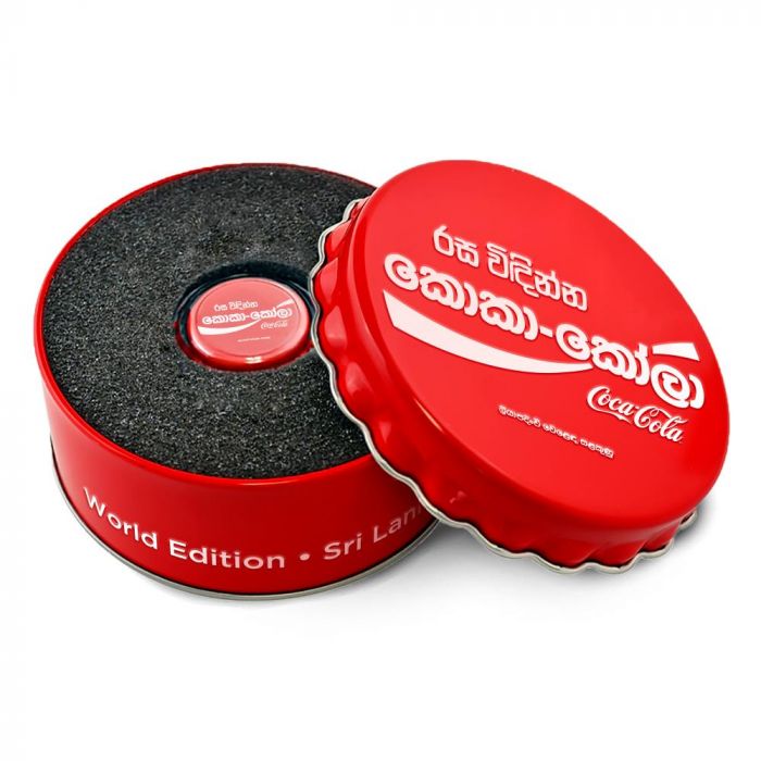 2020 Coca-Cola Bottle Cap - Sri Lanka- Reserve Bank of Fiji - 6 Gram Silver - Proof Coin