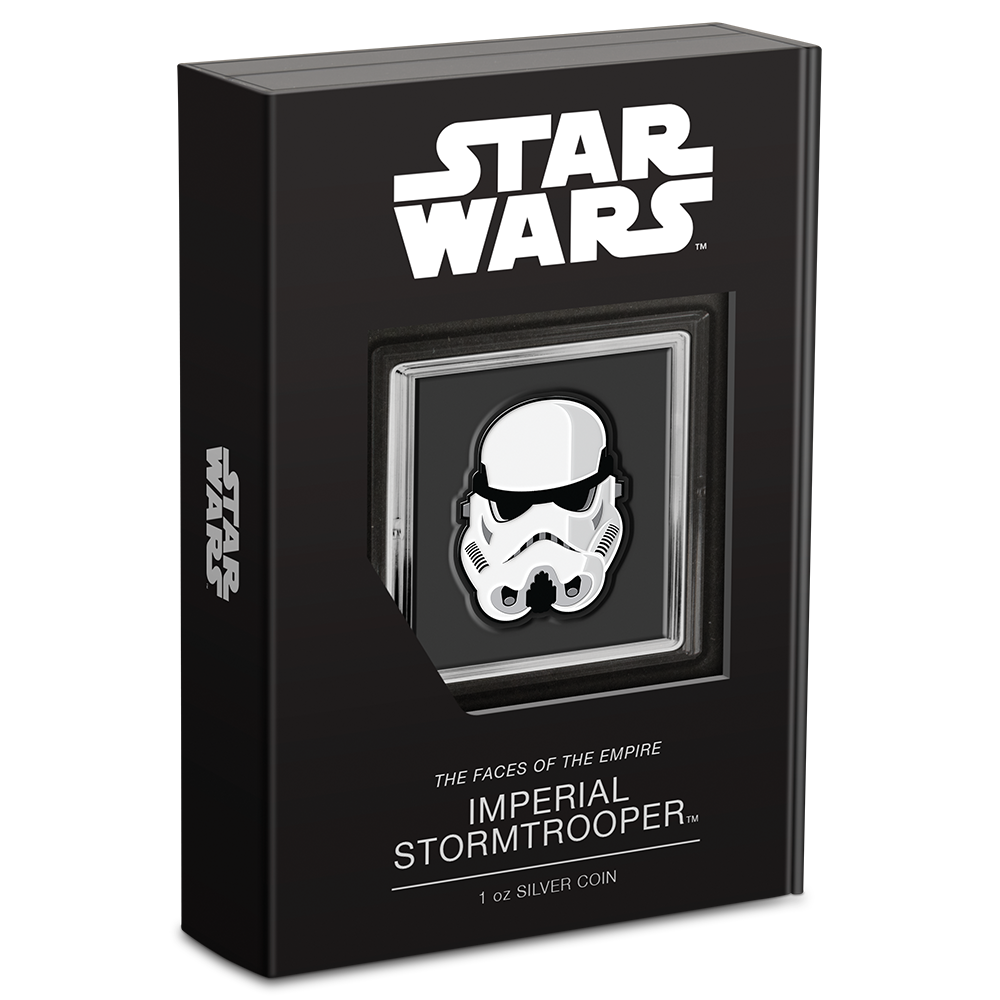2021 1 oz Imperial Storm Trooper Faces of Empire - CoinsTV