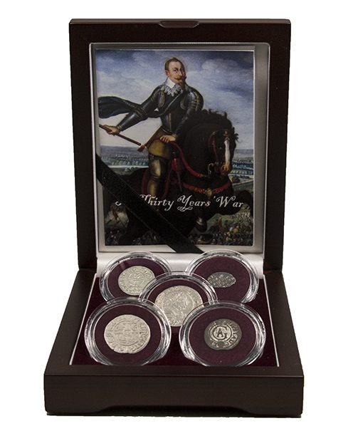 Thirty Years War: Europe's Bloodiest Conflict (Five-Coin Box) - CoinsTV