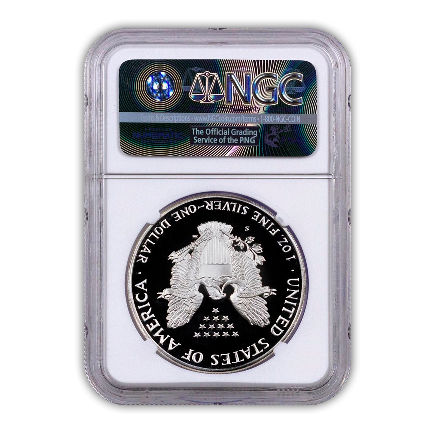 1987 Silver Eagle - Proof - NGC PF70 - CoinsTV