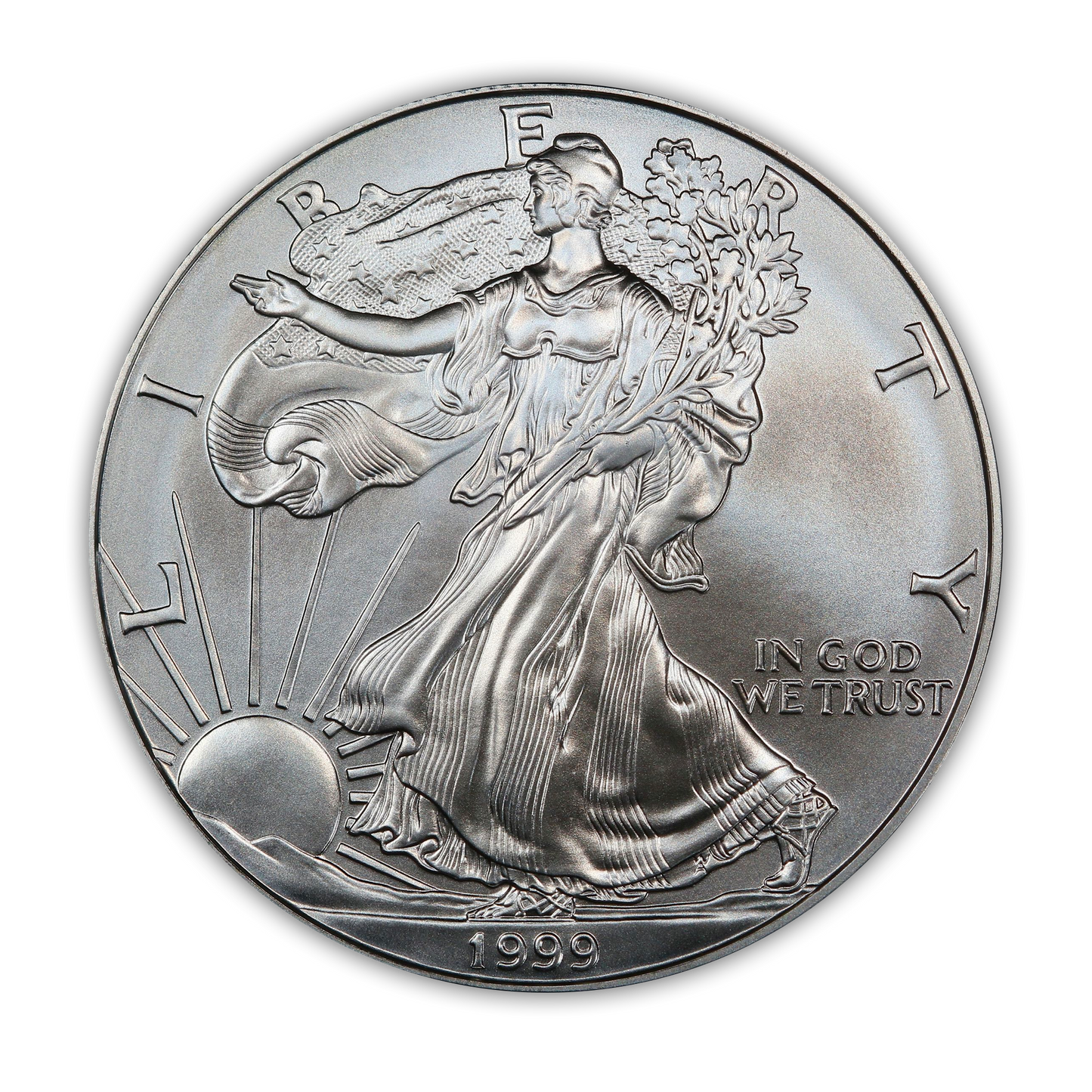 1999 Silver Eagle - Business Strike - Uncirculated - CoinsTV