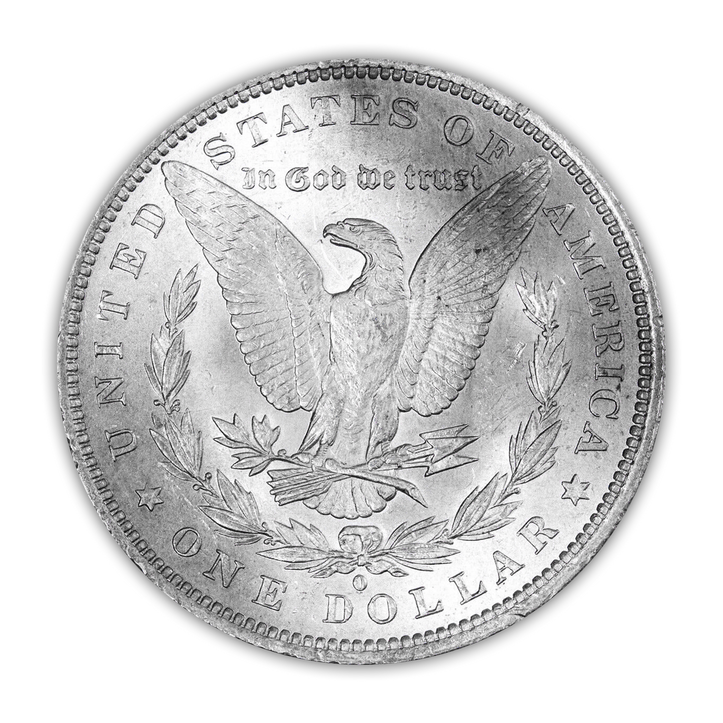 1884 Morgan Silver Dollar New Orleans - Brilliant Uncirculated - CoinsTV