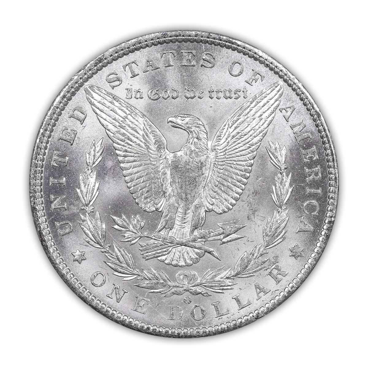 1900 Morgan Silver Dollar New Orleans - Brilliant Uncirculated - CoinsTV