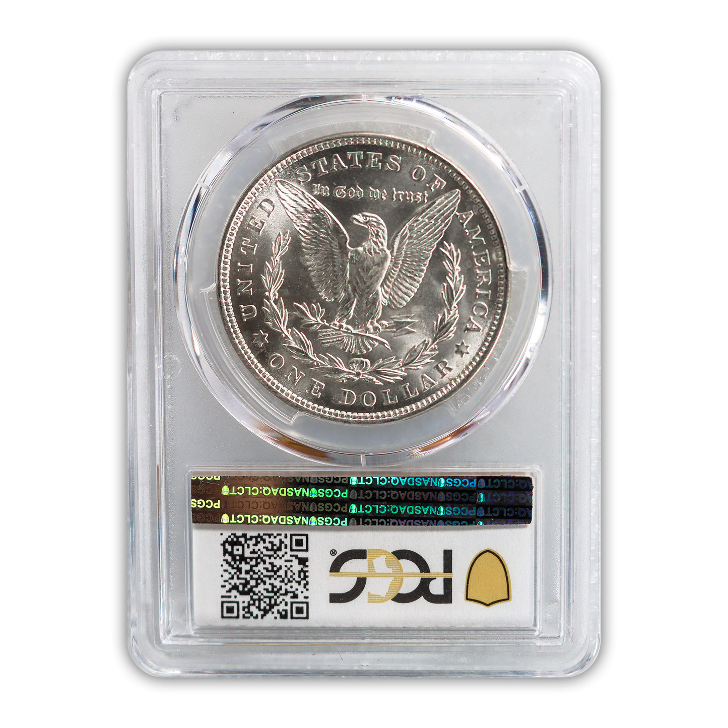 1921 Morgan Silver Dollar Philadelphia - PCGS MS64 Sight White - CoinsTV