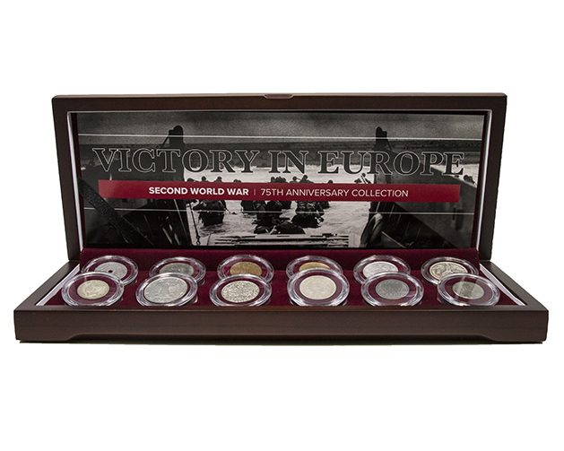 Victory in Europe: 75th Anniversary Collection (12 Coin Boxed Set) - CoinsTV