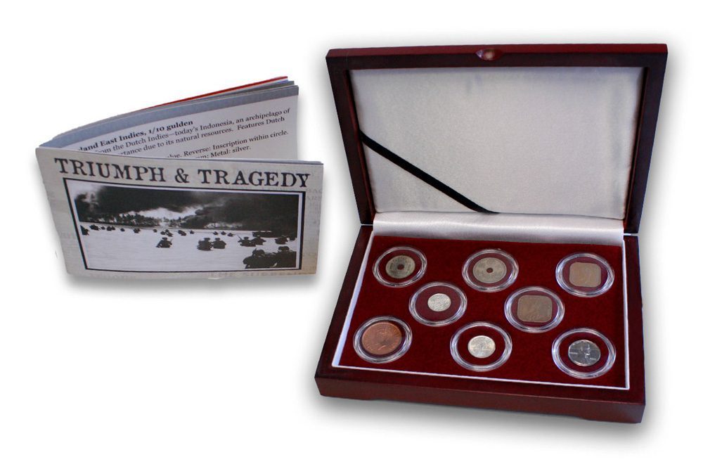 Triumph & Tragedy Box: The Second World War Pacific Theater (WWII) - CoinsTV