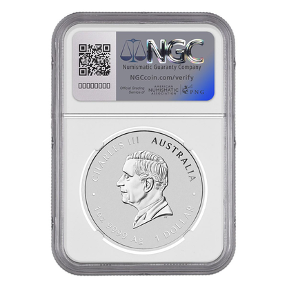 2025 Perth Year of the Snake 1 oz Silver - NGC MS70 First Releases - CoinsTV