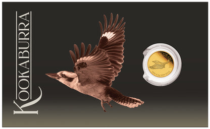 2026 Australia Kookaburra 0.5g Gold Coin in Card