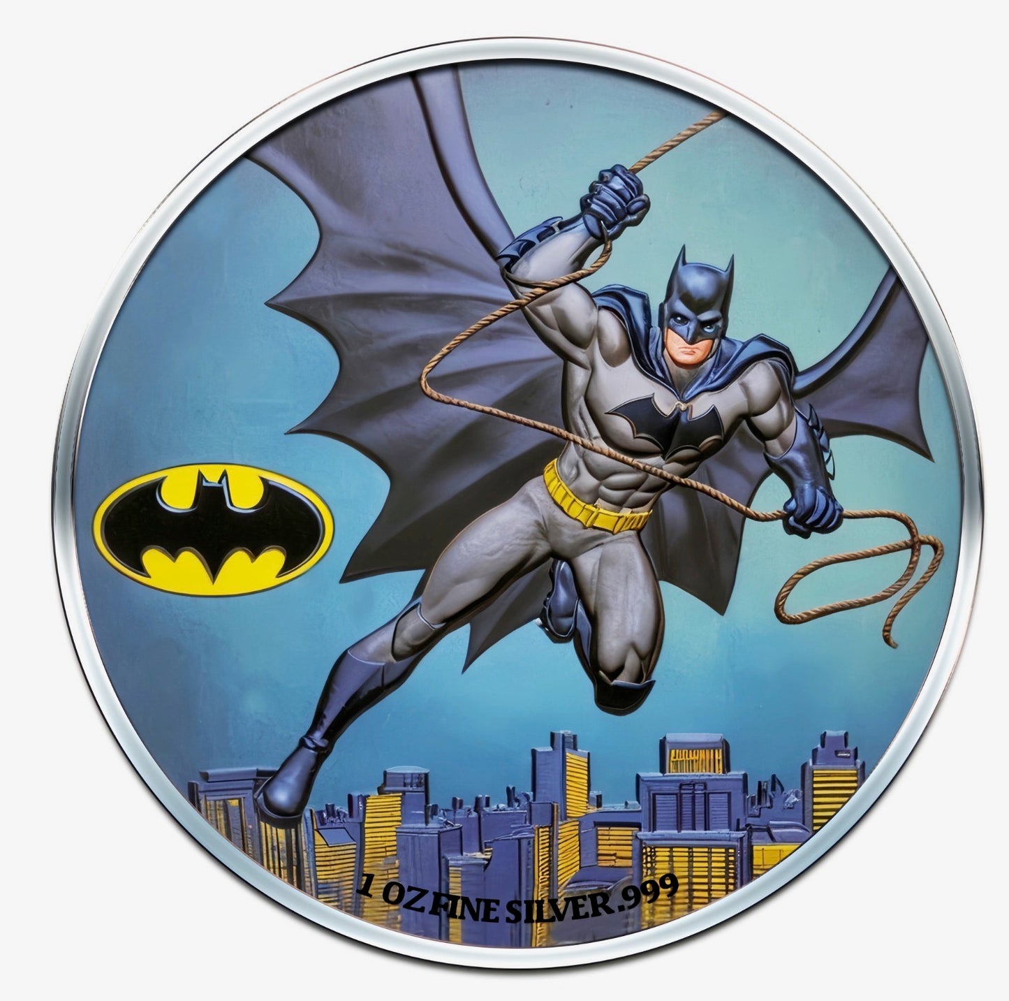 2024 Samoa Batman Night Hero Edition 1 oz Silver Coin - CoinsTV
