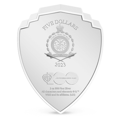 2023 Warner Bros. 100 - Looney Tunes Mashup - 4. Flintstones 2 oz silver