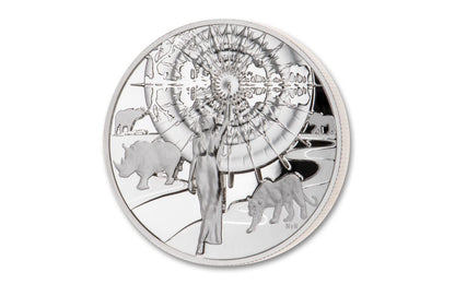 2024 Samoa $2 Light of Liberty Natanya Van Niekerk 1 oz Silver High Relief Enhanced Reverse Proof - CoinsTV