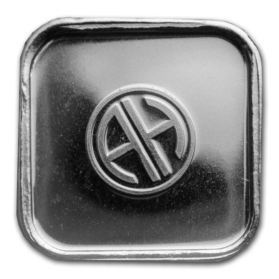 1 Gram Carded Platinum Bar - Argor-Heraeus - CoinsTV