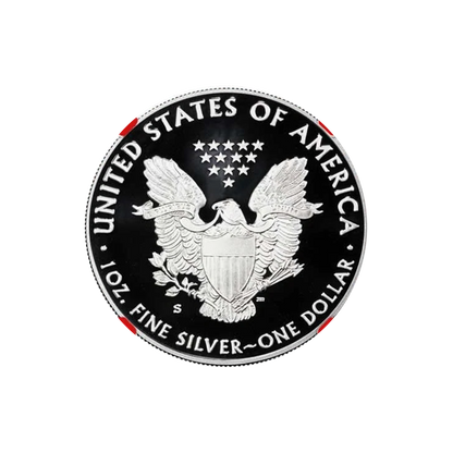 2017-S Silver Eagle Congratulations Set - NGC PF69UC Trolley ER Red Frame - CoinsTV