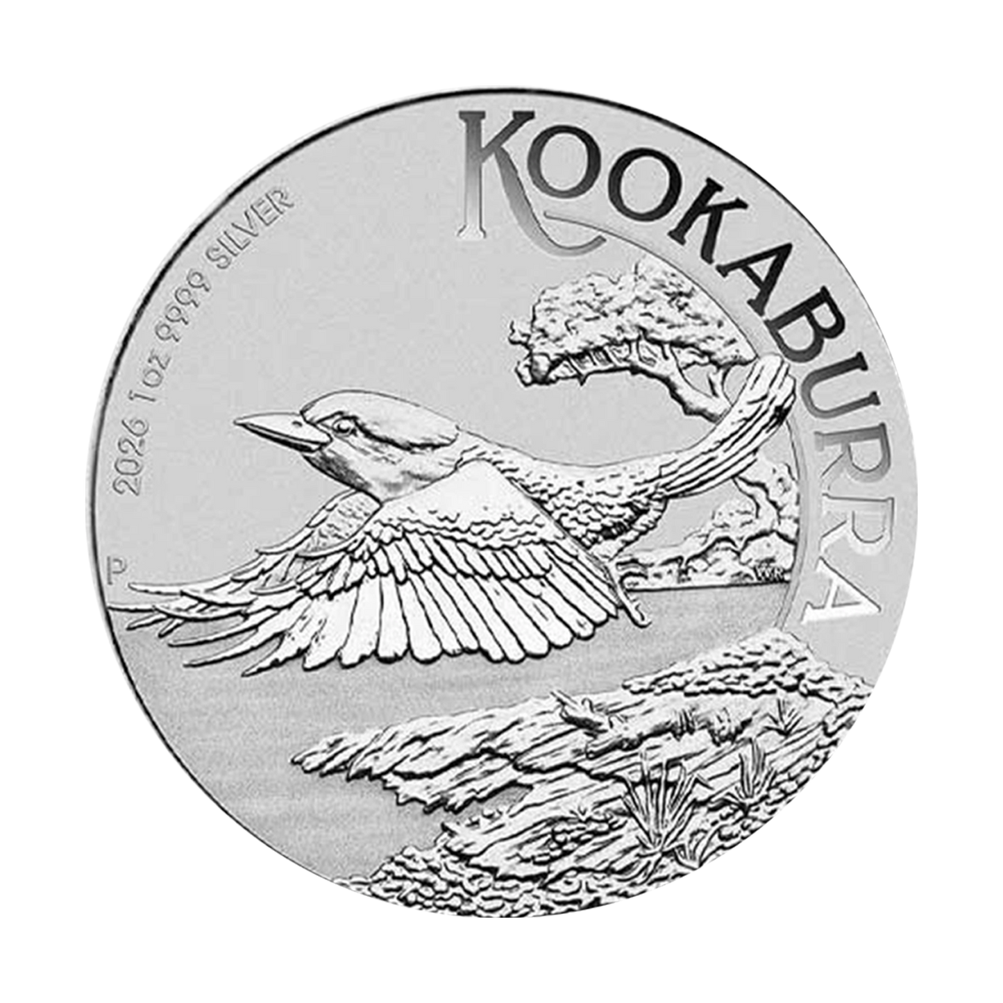 2026-P Australian Silver Kookaburra 1 oz Silver - NGC MS70 FR Australian Flag Label
