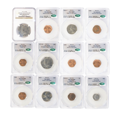 Certified Error Coin Grab Bag – NGC, CACG & PCGS