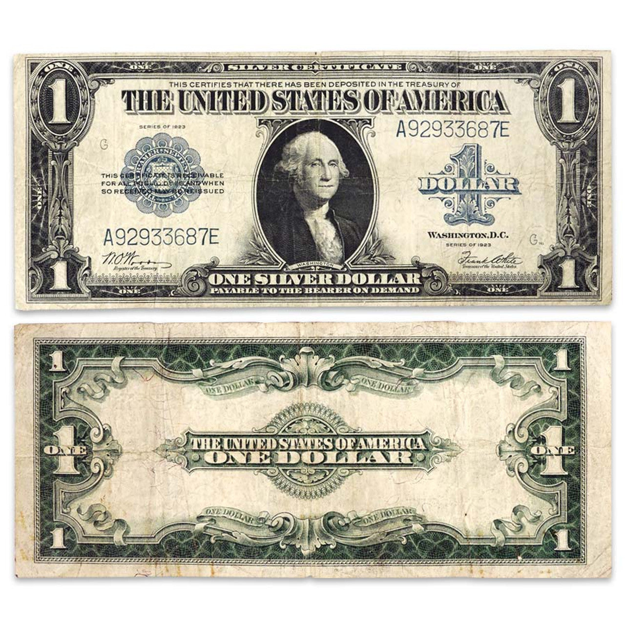 1923 Washington Silver Certificate Saddleback: The End of an Era
