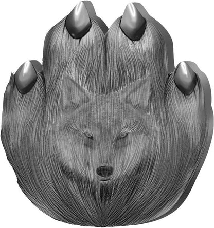 2025 Wolf Footprint Shaped 5g Silver Bar - CoinsTV