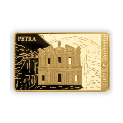 2022 Solomon Mysteries of World History - Petra Gold Prooflike - CoinsTV