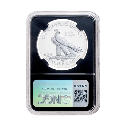 2025 Saint-Gaudens Winged Liberty NPF 1 oz Silver High Relief - NGC Rev PF70 FR Mercanti Signed - CoinsTV