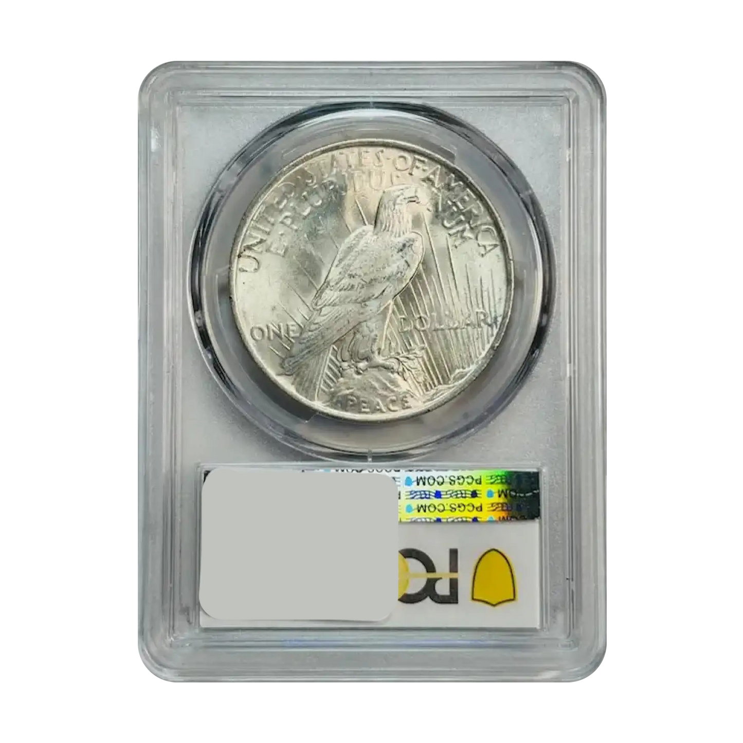 1923 Peace Silver Dollar Philadelphia - TOP 50 VAM-1D Whisker Cheek PCGS MS63 - CoinsTV