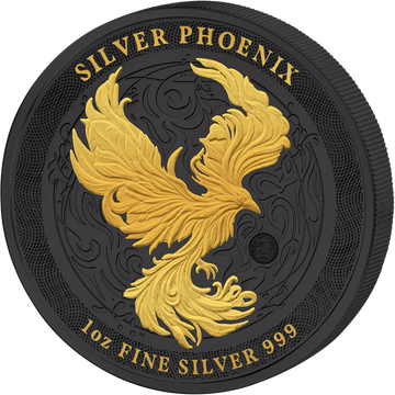 2025 Niue Phoenix Golden Enigma Edition 1 oz Silver Coin