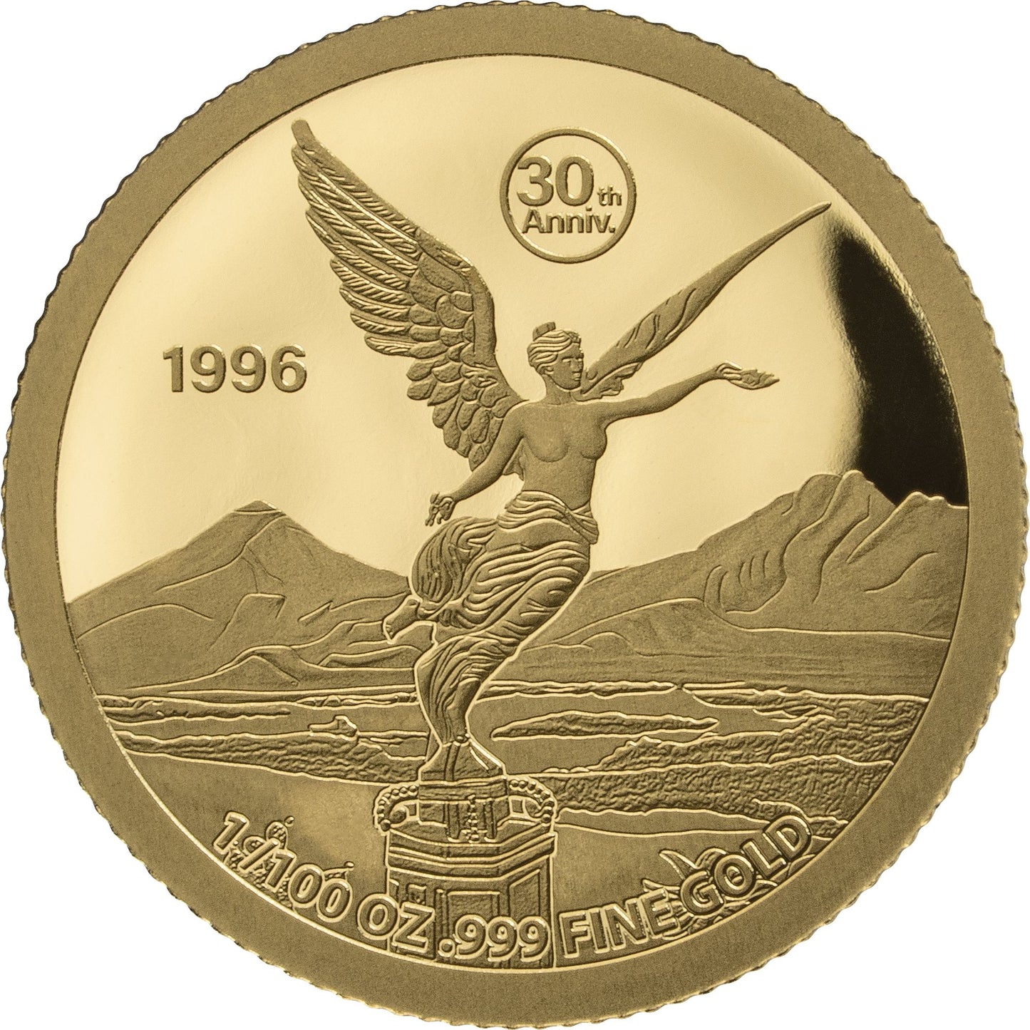 2026 Gabon Libertad Jubilee 4 x 1/100 oz Gold Coin Set