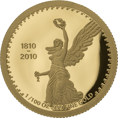 2026 Gabon Libertad Jubilee 4 x 1/100 oz Gold Coin Set