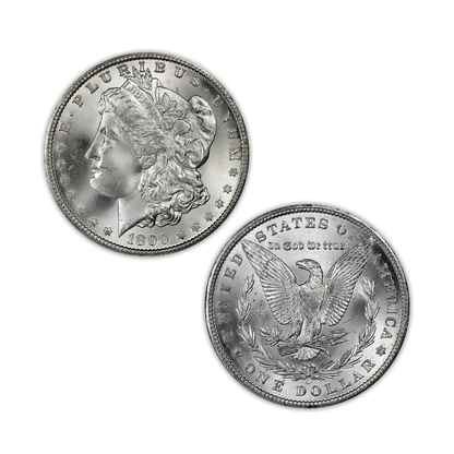 1899 Morgan Silver Dollar New Orleans - Brilliant Uncirculated