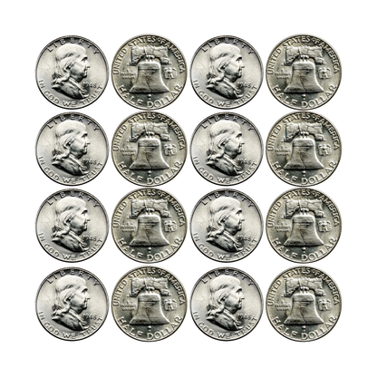 1948 Franklin 90% Silver Half Dollar Denver - Uncirculated