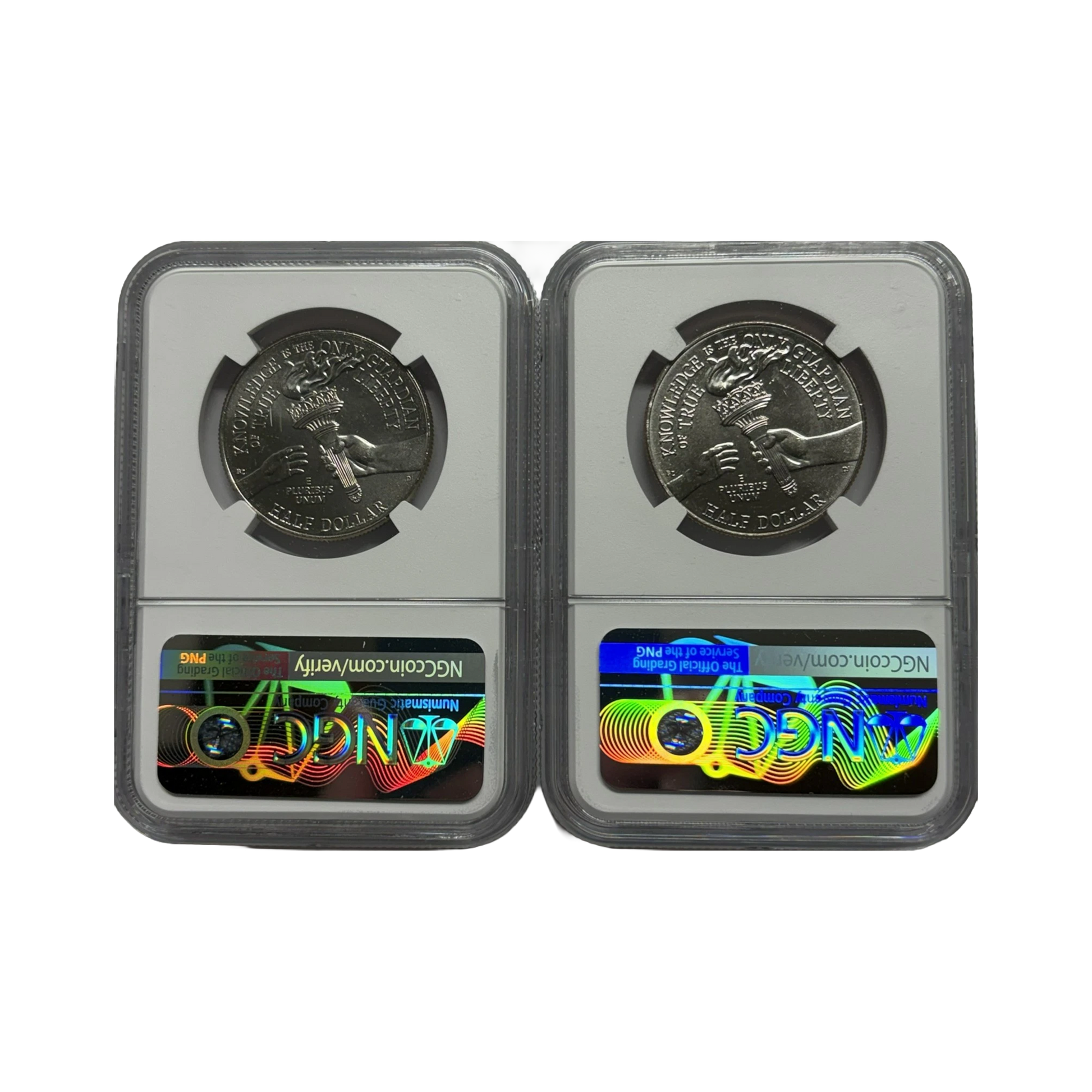 2026 P&D Enduring Liberty Half - NGC MS65 Dual Date 2 Coin Set - CoinsTV