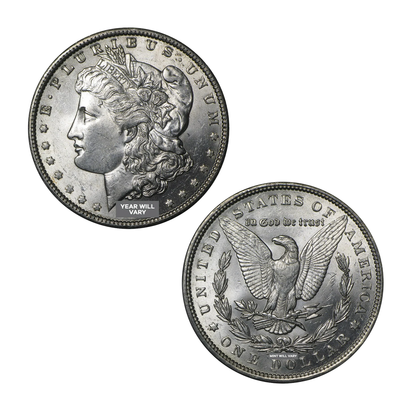 Morgan Silver Dollar Brilliant Uncirculated Grab Bag